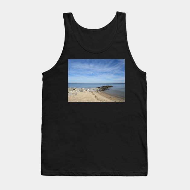 Looking out at The Chesapeake Bay 002 Tank Top by ToniaDelozier